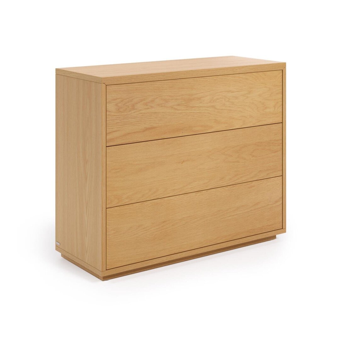 Kave Home ABILEN - Kommode Eiche 90 x 75 cm-Natur