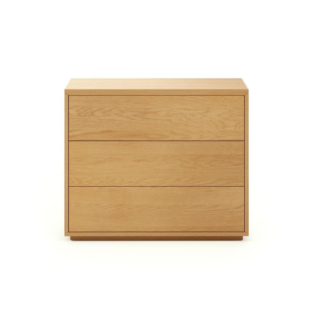 Kave Home ABILEN - Kommode Eiche 90 x 75 cm-Natur