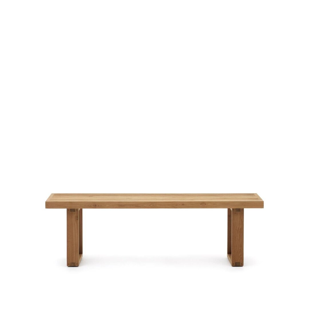 Kave Home CANADELL - Gartenbank - H 46 x B 170 x T 35 cm