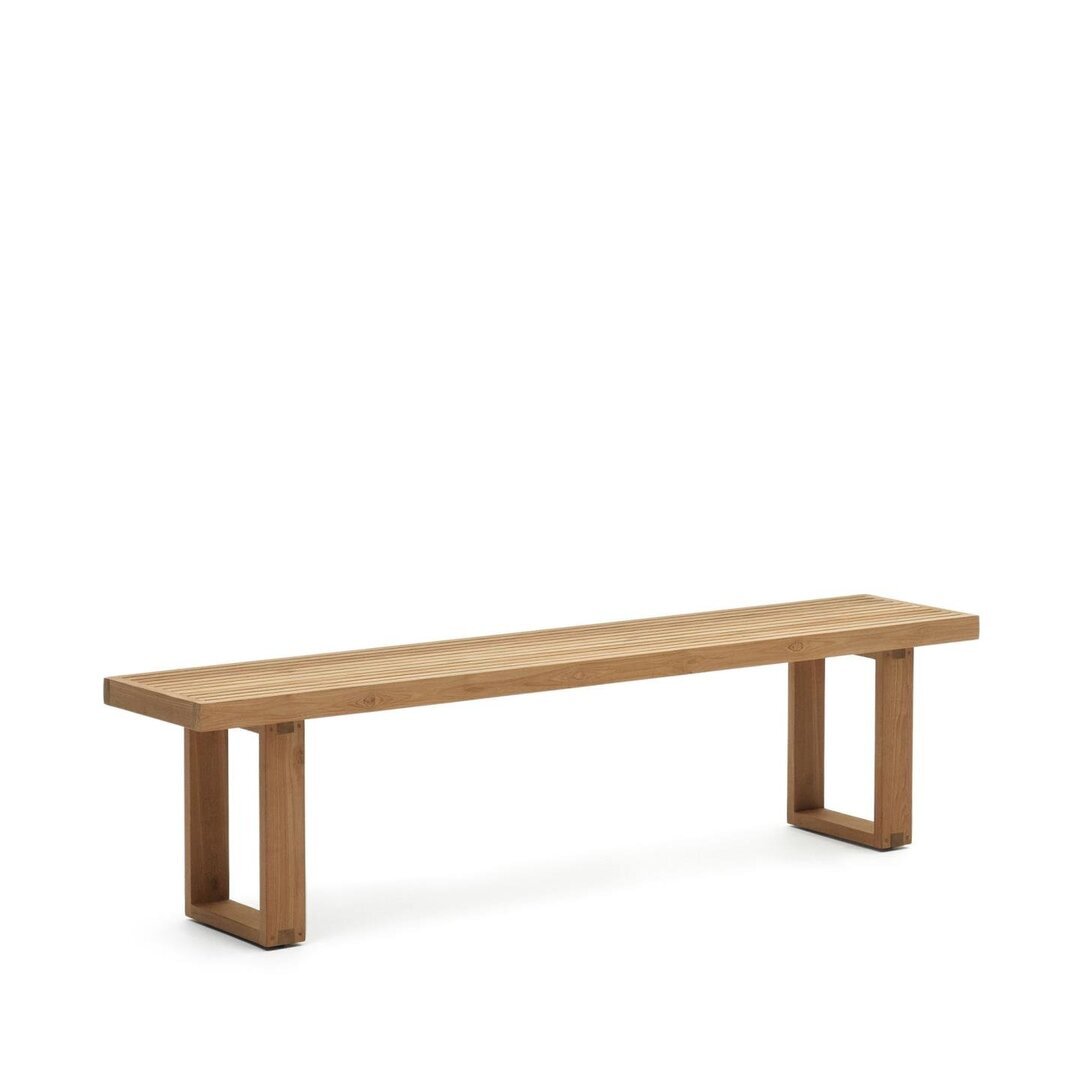 Kave Home CANADELL - Gartenbank - H 46 x B 210 x T 35 cm