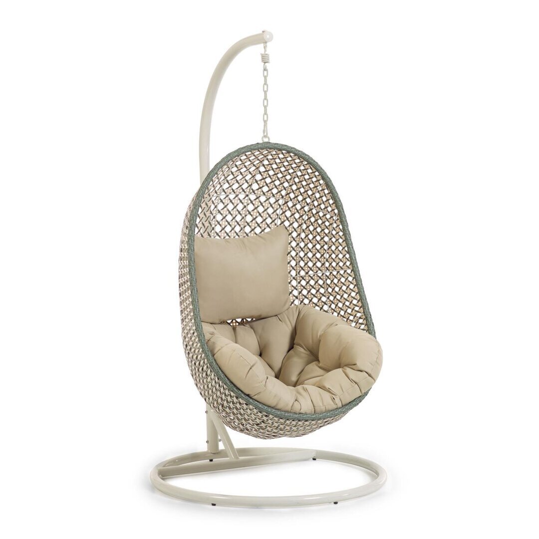 Kave Home CIRA - Outdoor Hängesessel - Grün