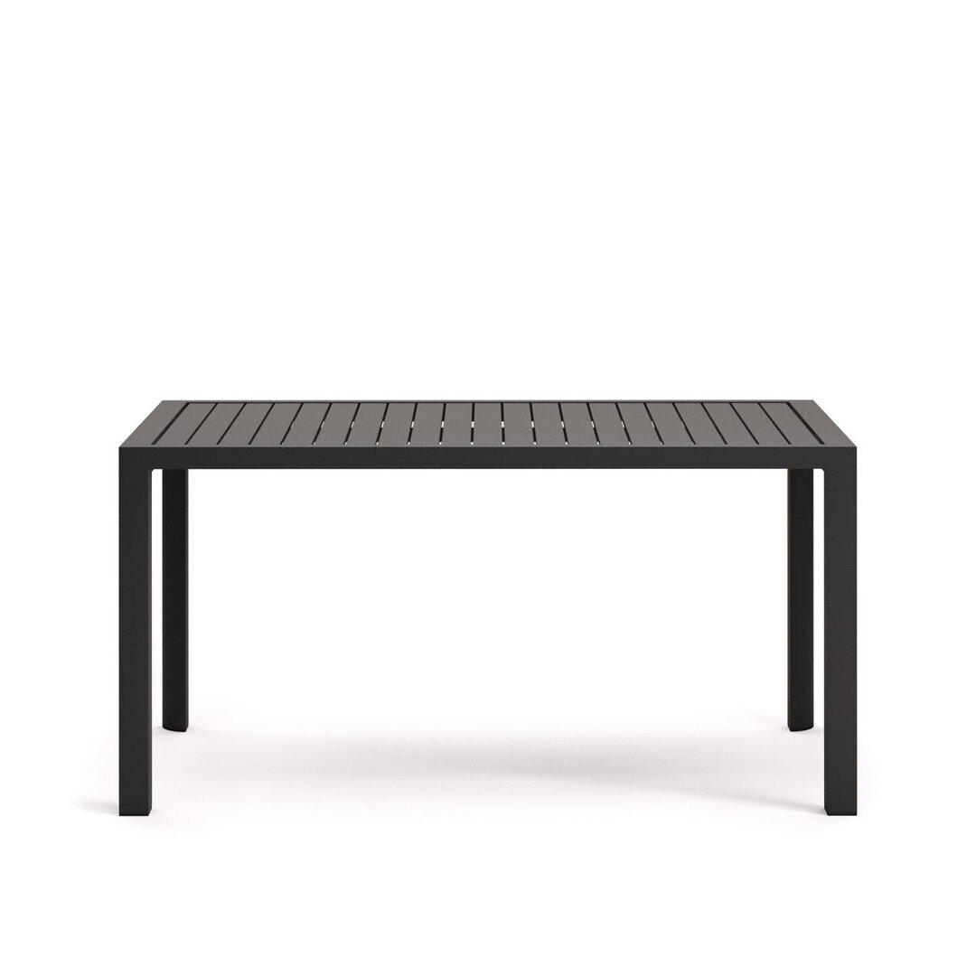 Kave Home CULIP - Gartentisch 150 x 77 cm - Grau