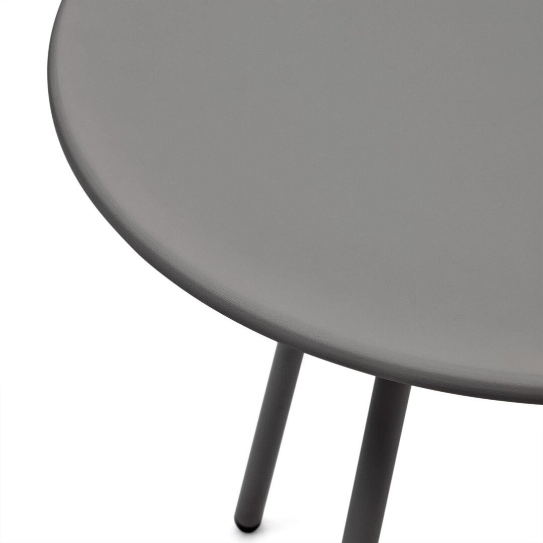 Kave Home MONTJOI - Gartentisch Ø 70 cm - Grau