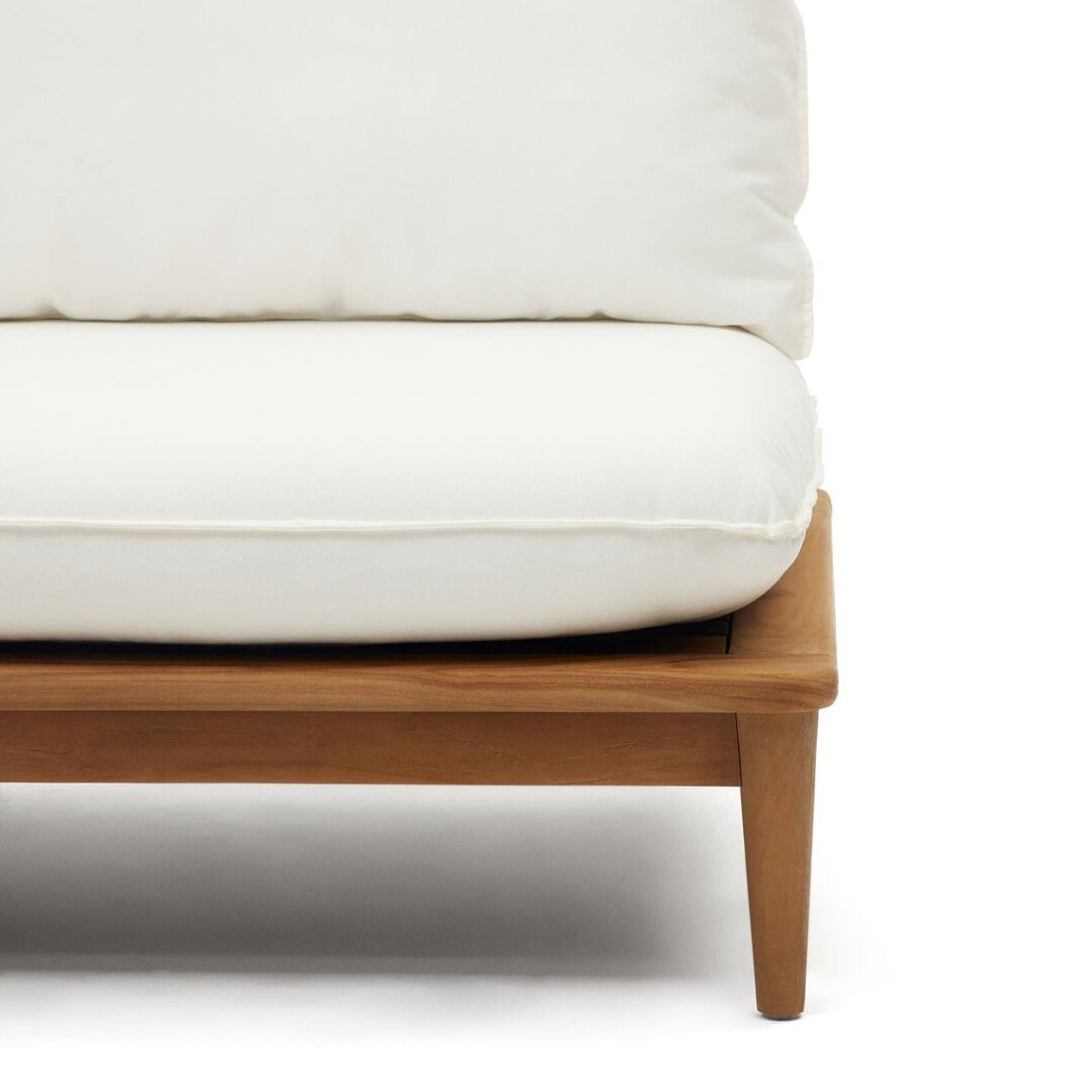 Kave Home PORTITXOL - Outdoor Ecksofa klein mit Couchtisch