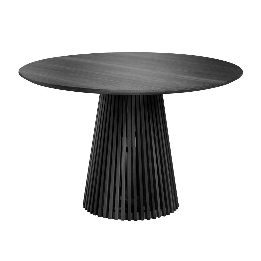 Kave Home JEANETTE - Tisch rund - Ø 120 cm - Schwarz