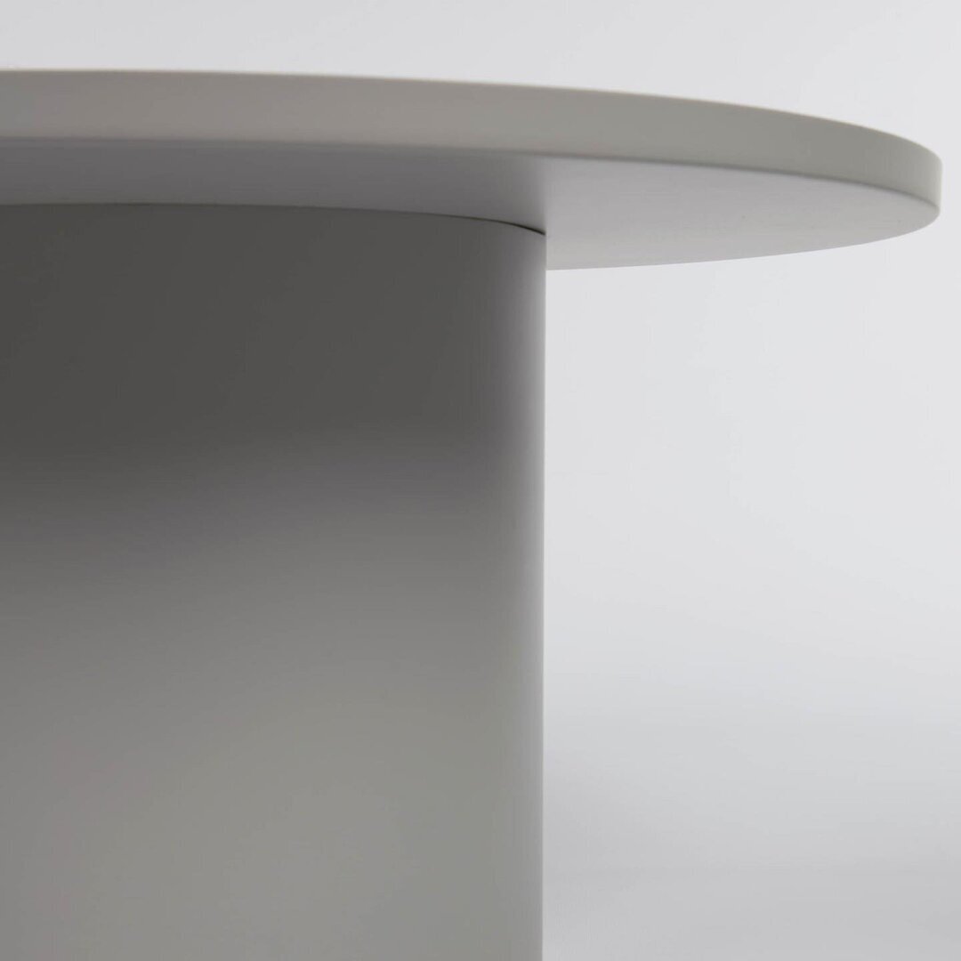 Kave Home FLEKSA - Couchtisch rund Ø 72 cm - Grau