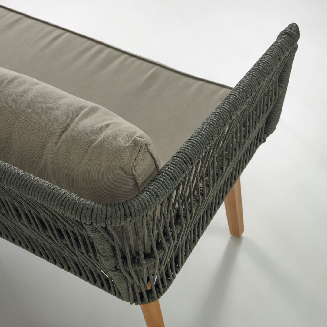 Kave Home INTI - Gartensofa mit 2 Sesseln