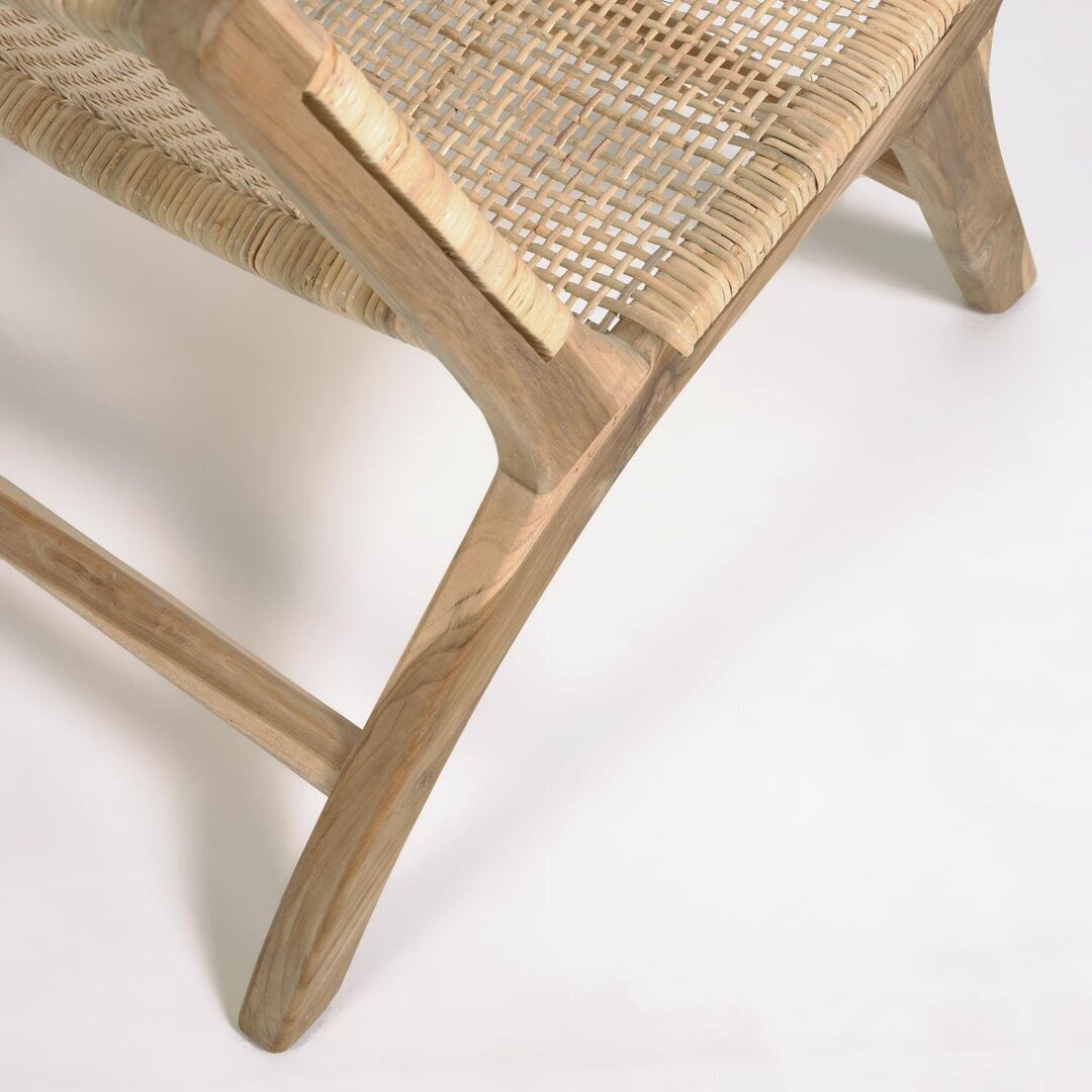 Kave Home BEIDA - Sessel Teakholz