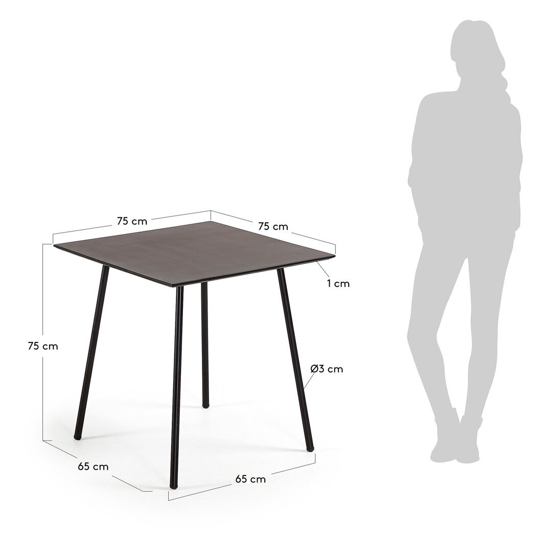 Kave Home MATHIS - Esstisch 75 x 75 cm