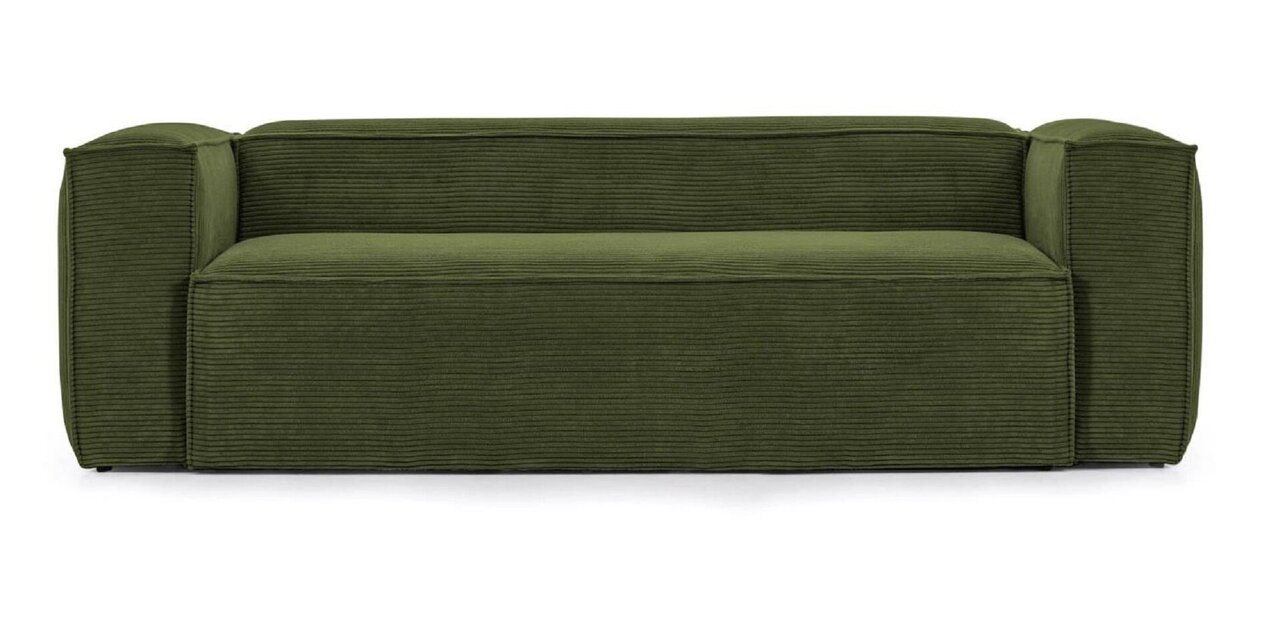 Kave Home BLOK - Sofa 2 Sitzer - Grün