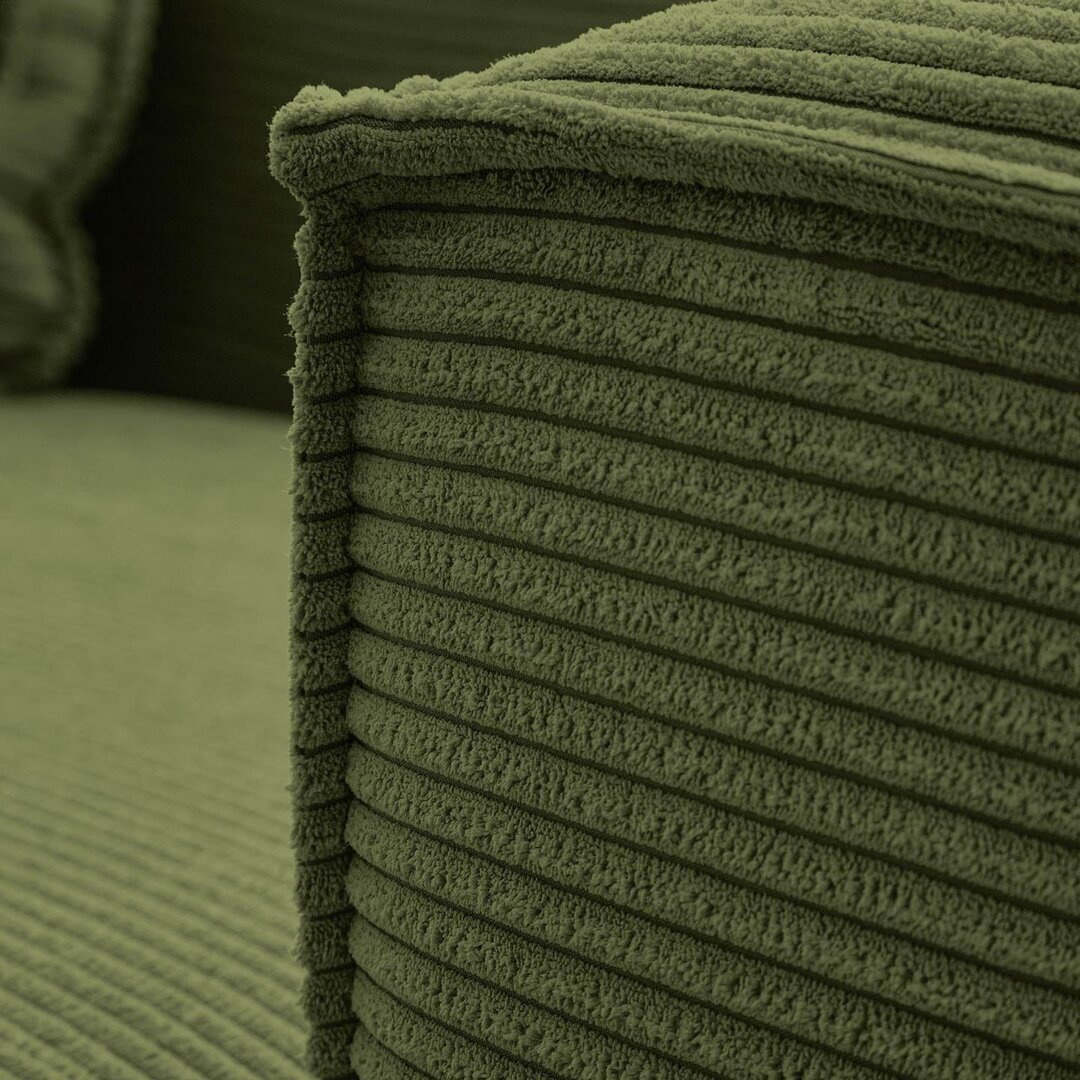 Kave Home BLOK - Sofa 2 Sitzer - Grün