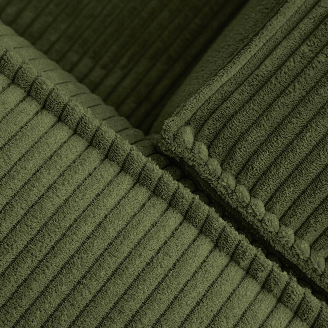 Kave Home BLOK - Sofa 2 Sitzer - Grün