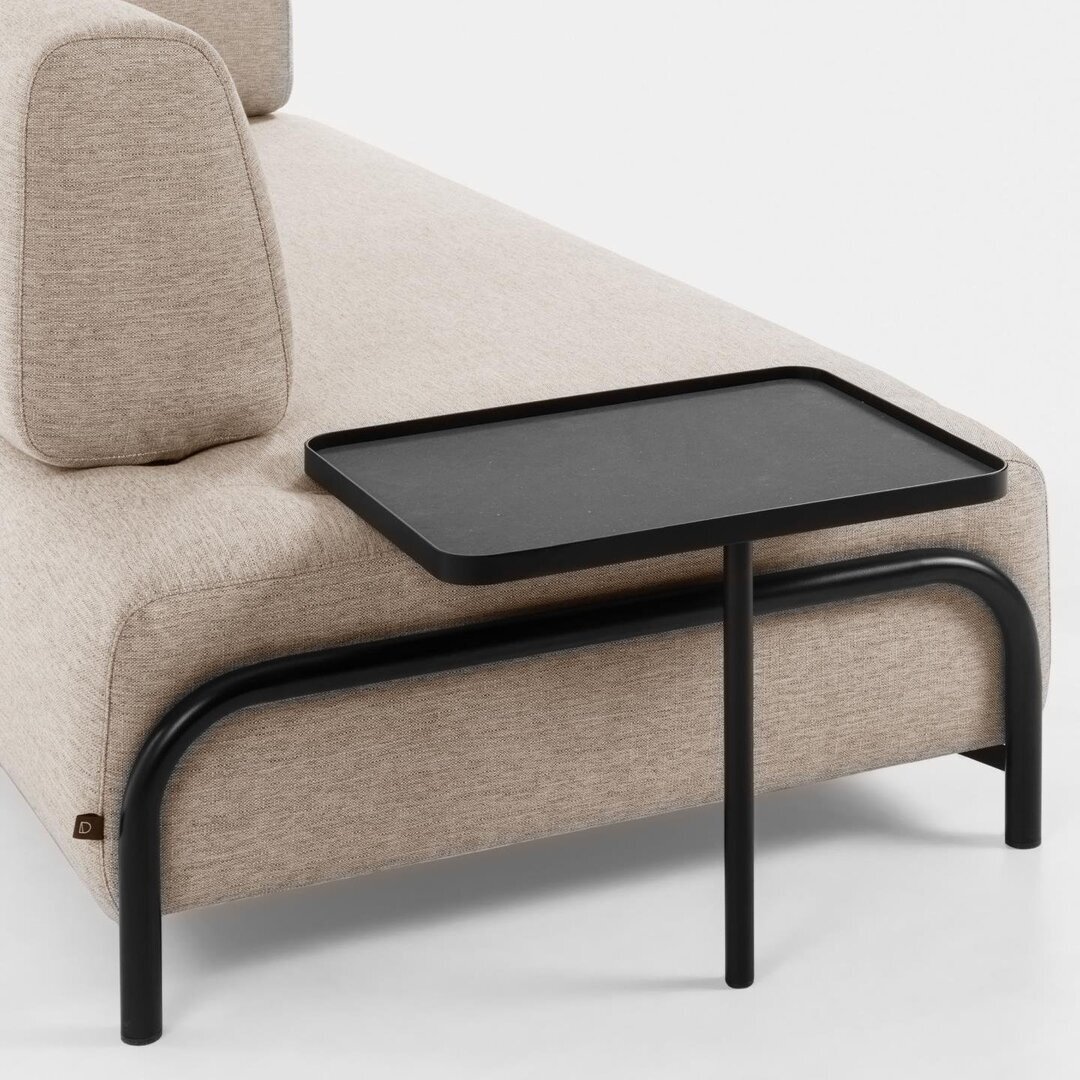 Kave Home COMPO - Sofa 3 Sitzer mit Tablett - 252 cm