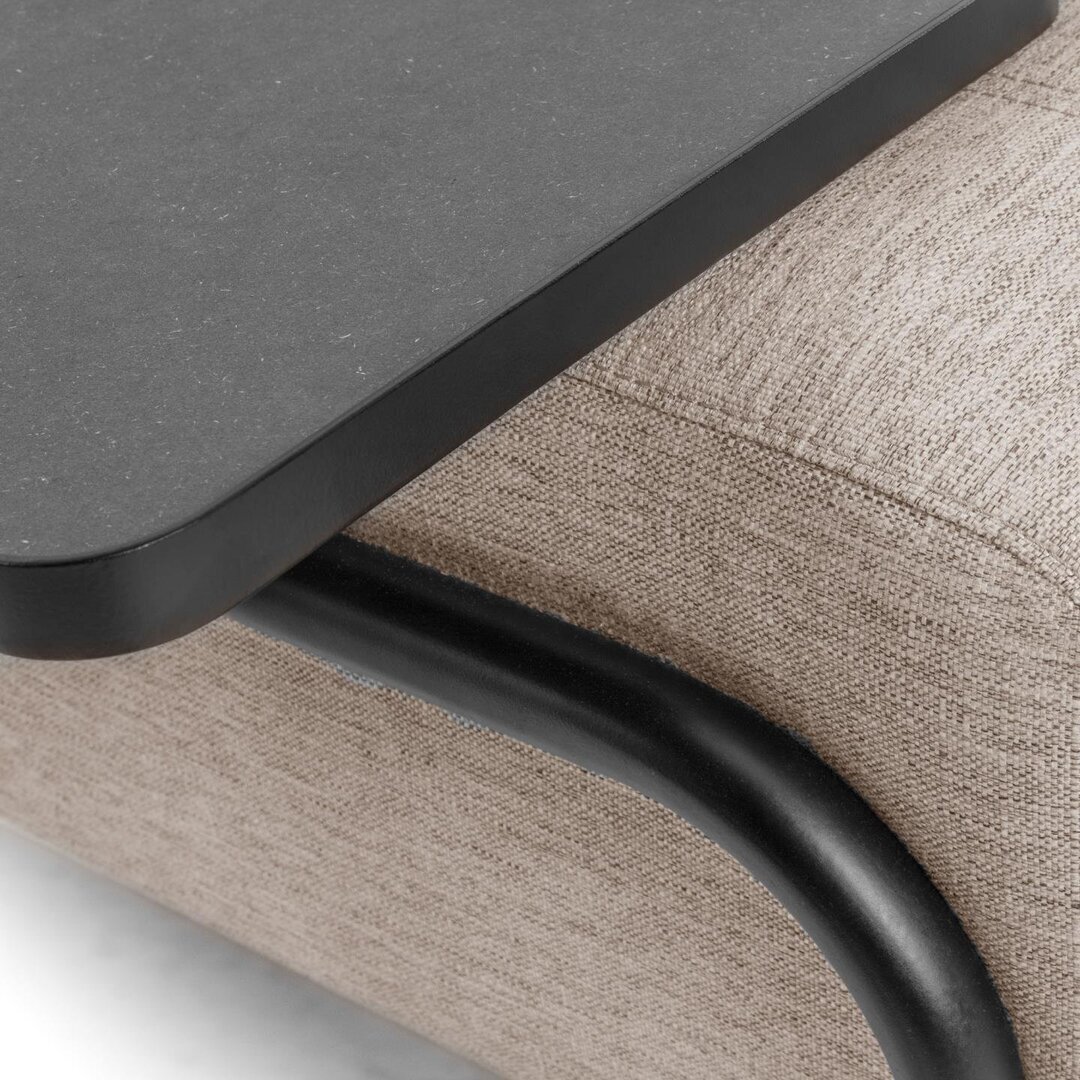 Kave Home COMPO - Sofa 3 Sitzer mit Tablett - 252 cm