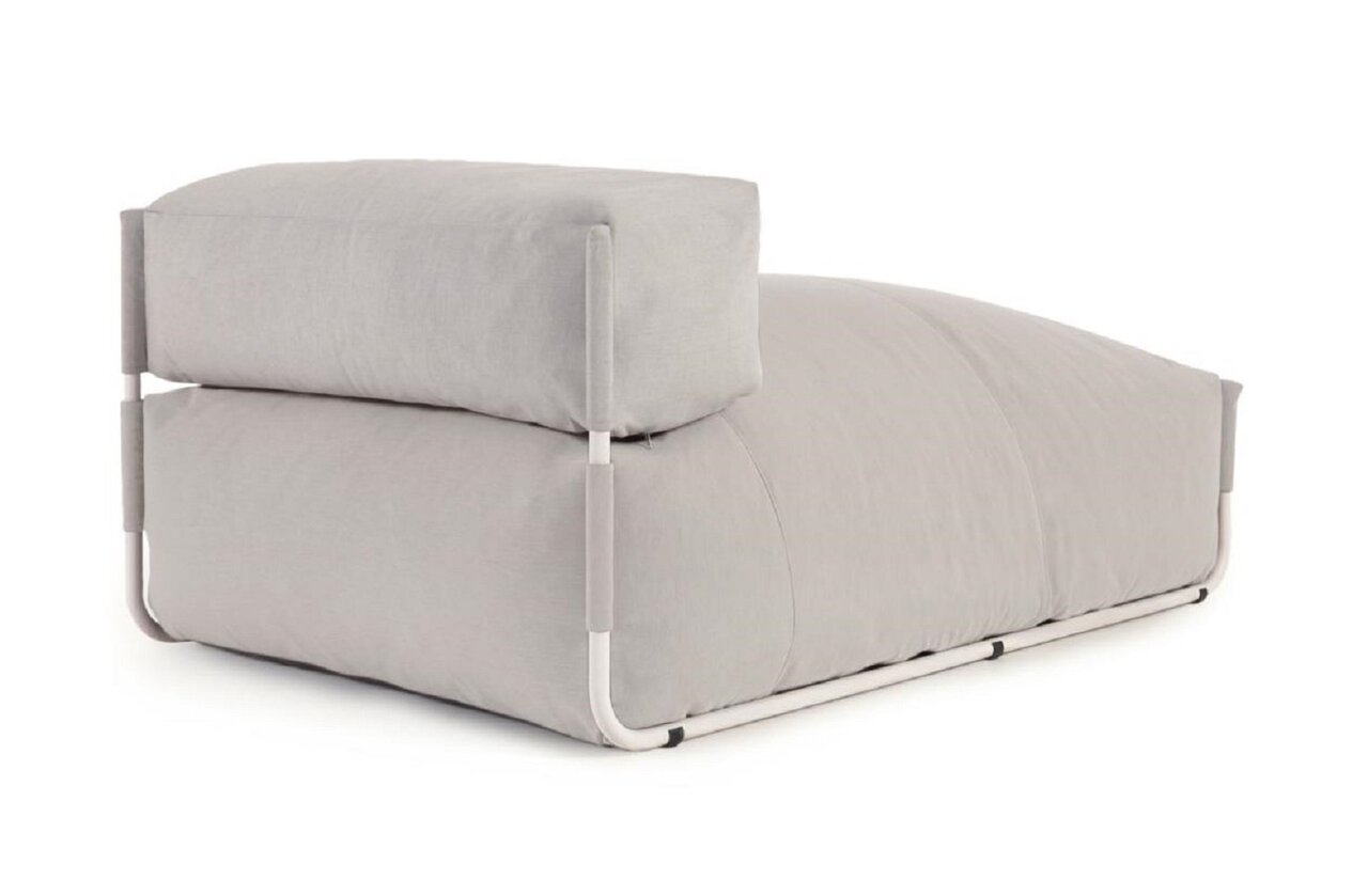 Kave Home SQUARE - Outdoor Modularsofa lang 165x101cm - Grau