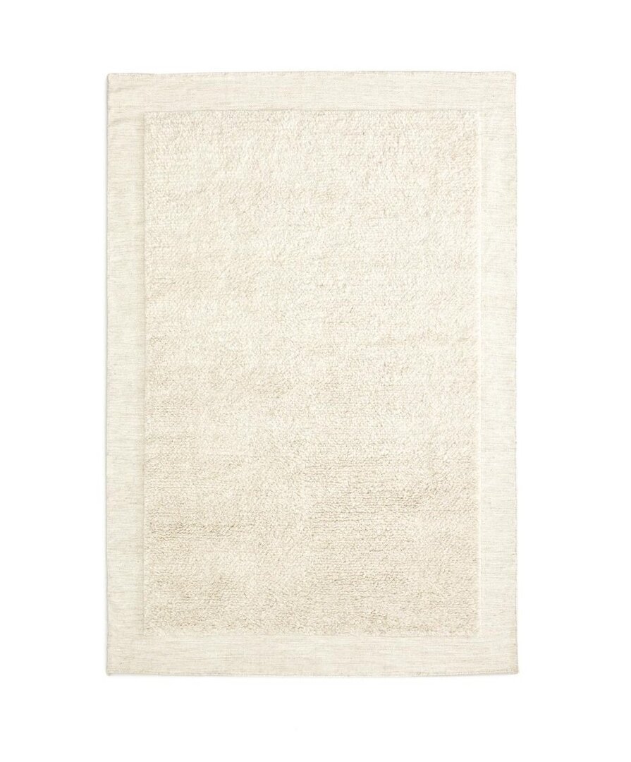 Kave Home MARELY - Wollteppich 160 x 230 cm - Weiß