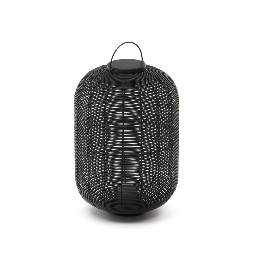 Kave Home SARANELLA Outdoor Tischleuchte-Schwarz