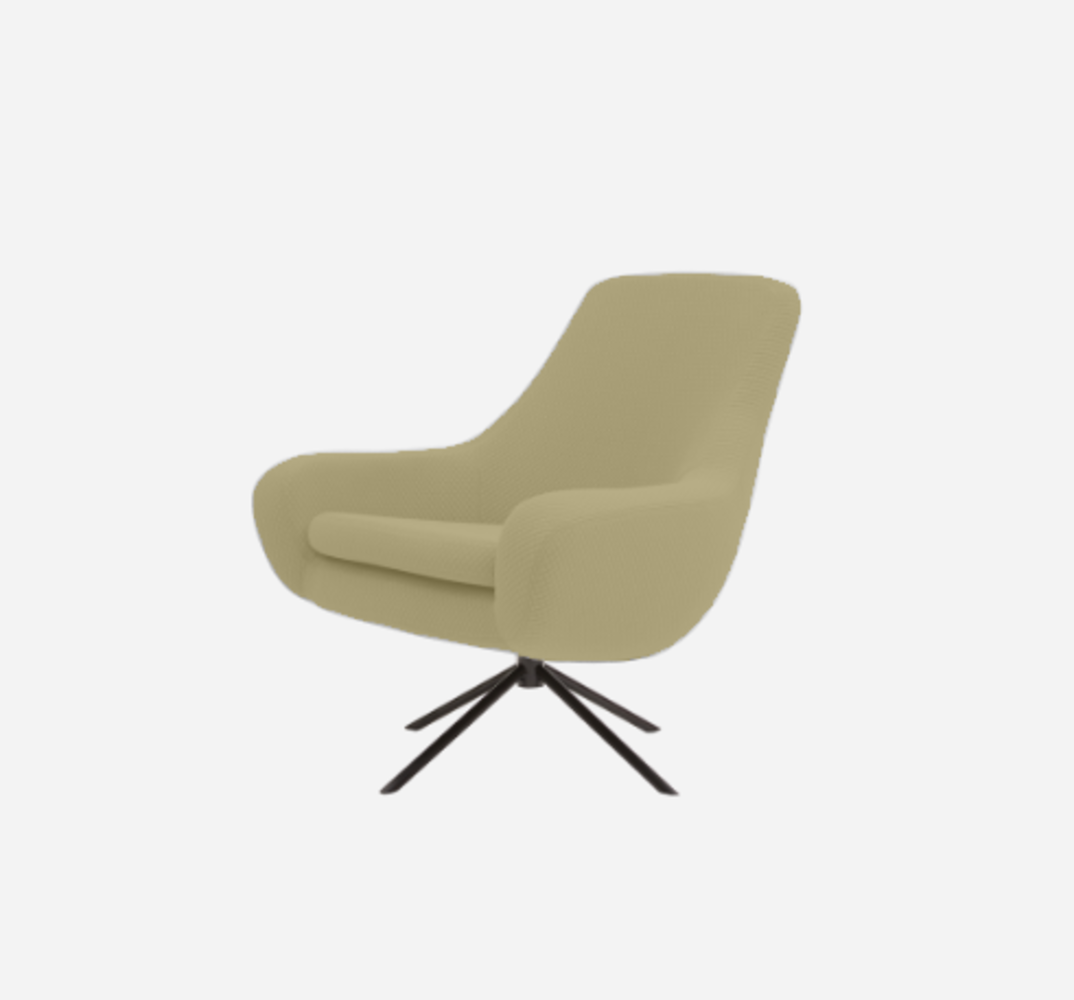 Softline Noomi Lounge Sessel-Vision - 396 Light Yellow