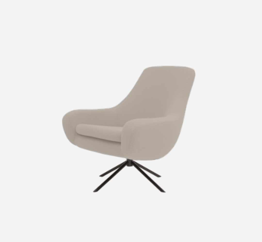 Softline Noomi Lounge Sessel-Vision - 446 Sand