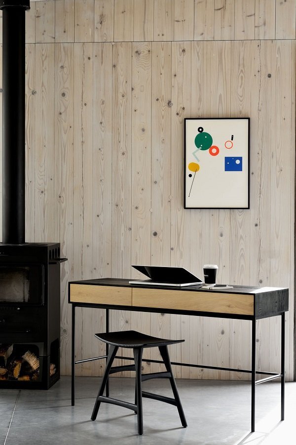 Ethnicraft Oak Whitebird Desk