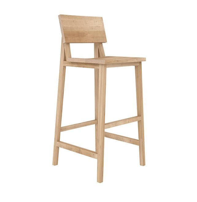 Ethnicraft N4 Bar Stool - Oak