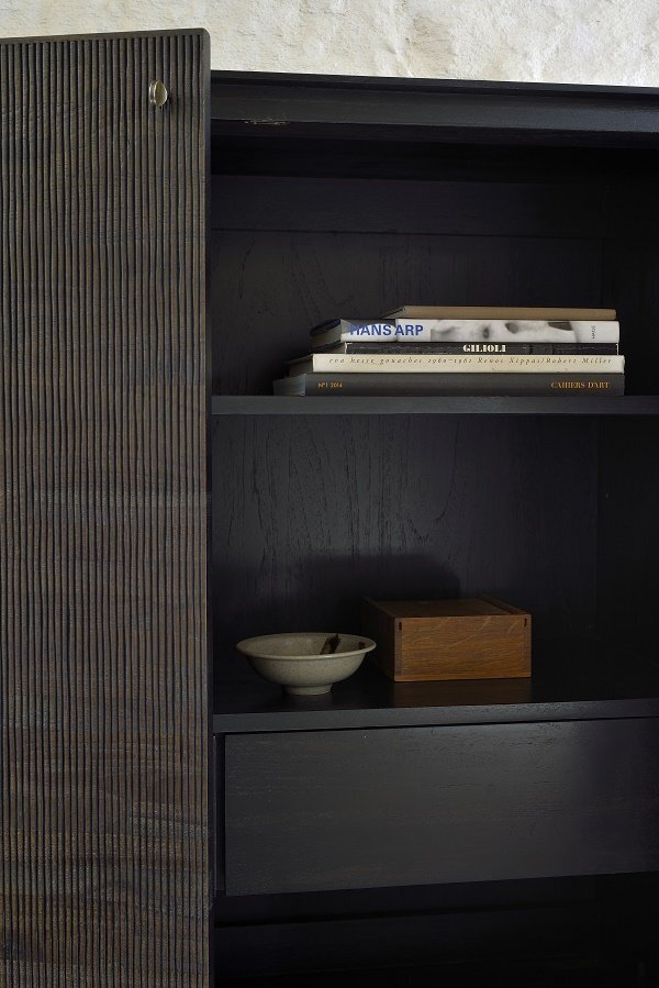 Ethnicraft Teak Grooves storage cupboard