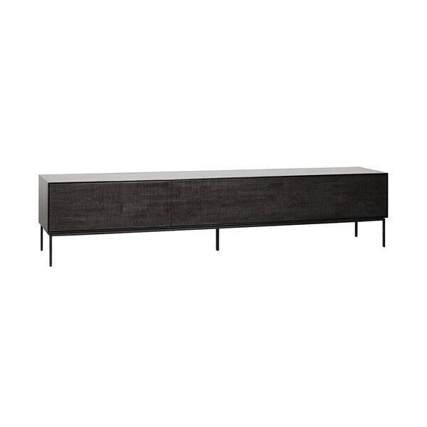 Ethnicraft Teak Grooves TV cupboard - 242 cm