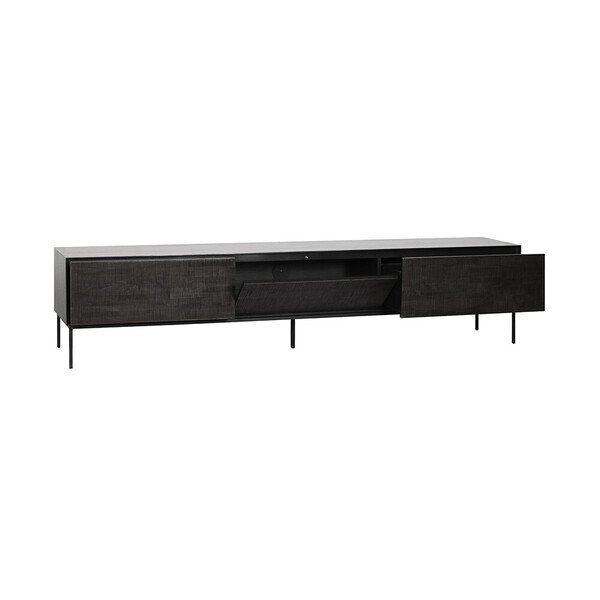 Ethnicraft Teak Grooves TV cupboard - 242 cm