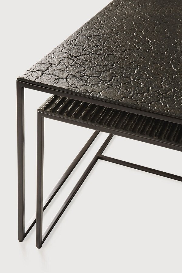 Ethnicraft Couchtisch-Set Pentagon