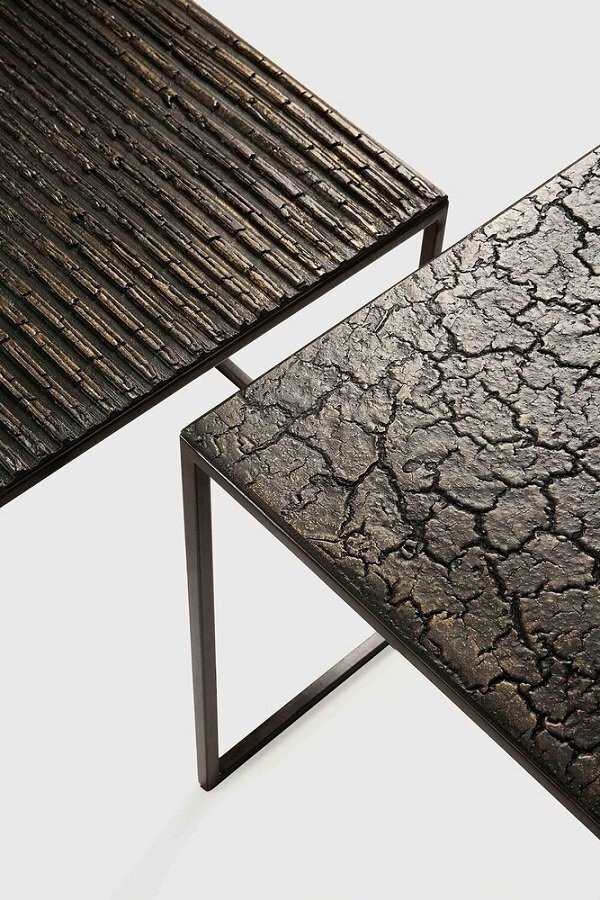 Ethnicraft Couchtisch-Set Pentagon