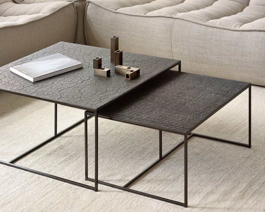 Ethnicraft Couchtisch-Set Pentagon
