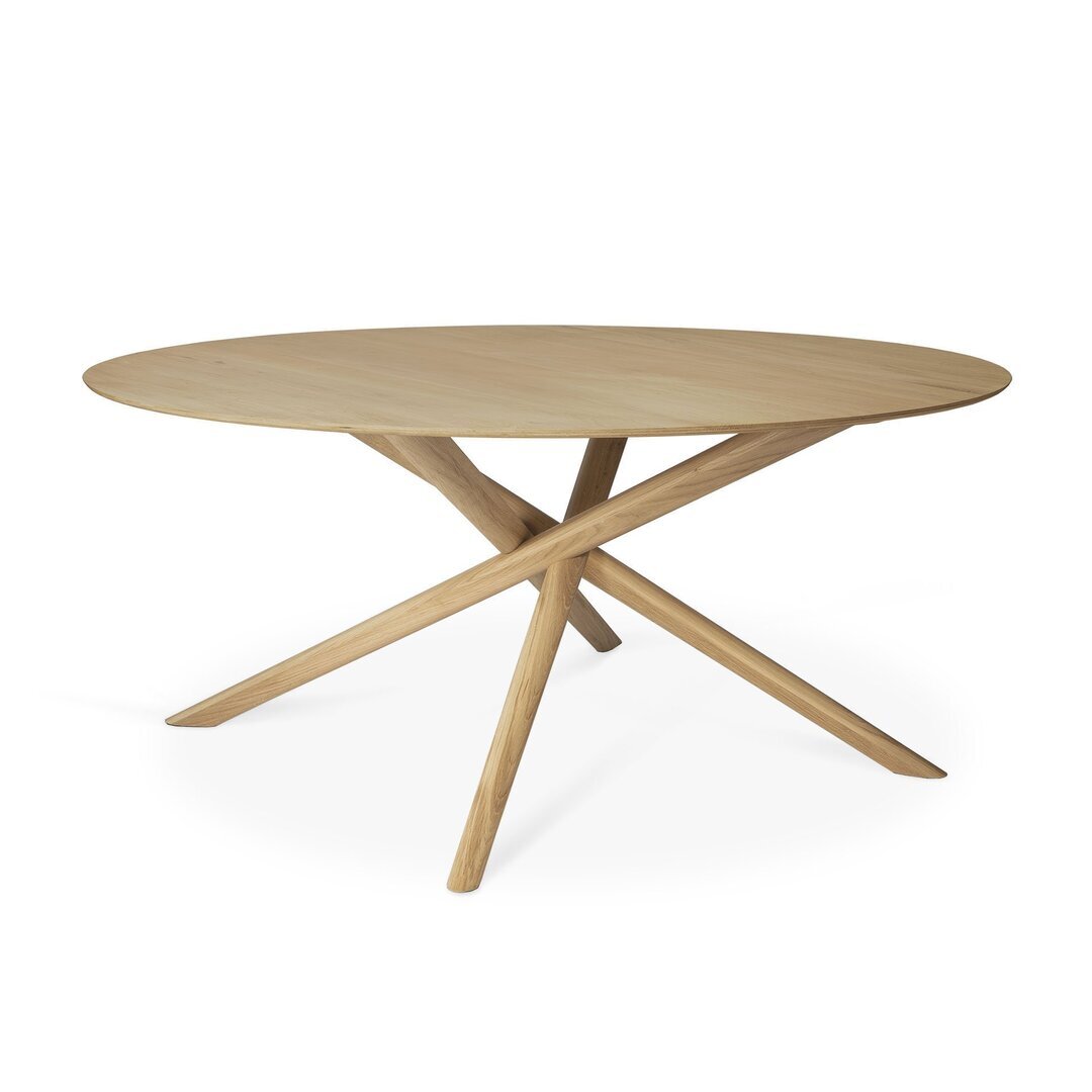 Ethnicraft Oak Mikado Dining Table - Tisch rund ⌀150cm - Oak