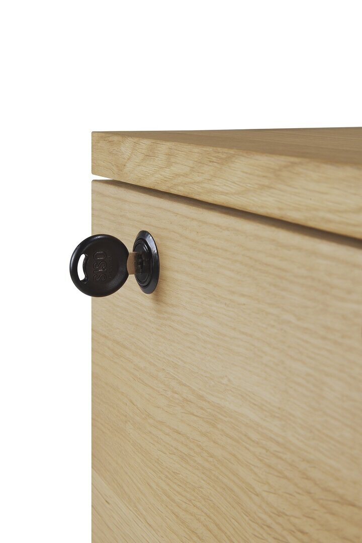 Ethnicraft Eiche Office box Billy - Rollcontainer - Eiche