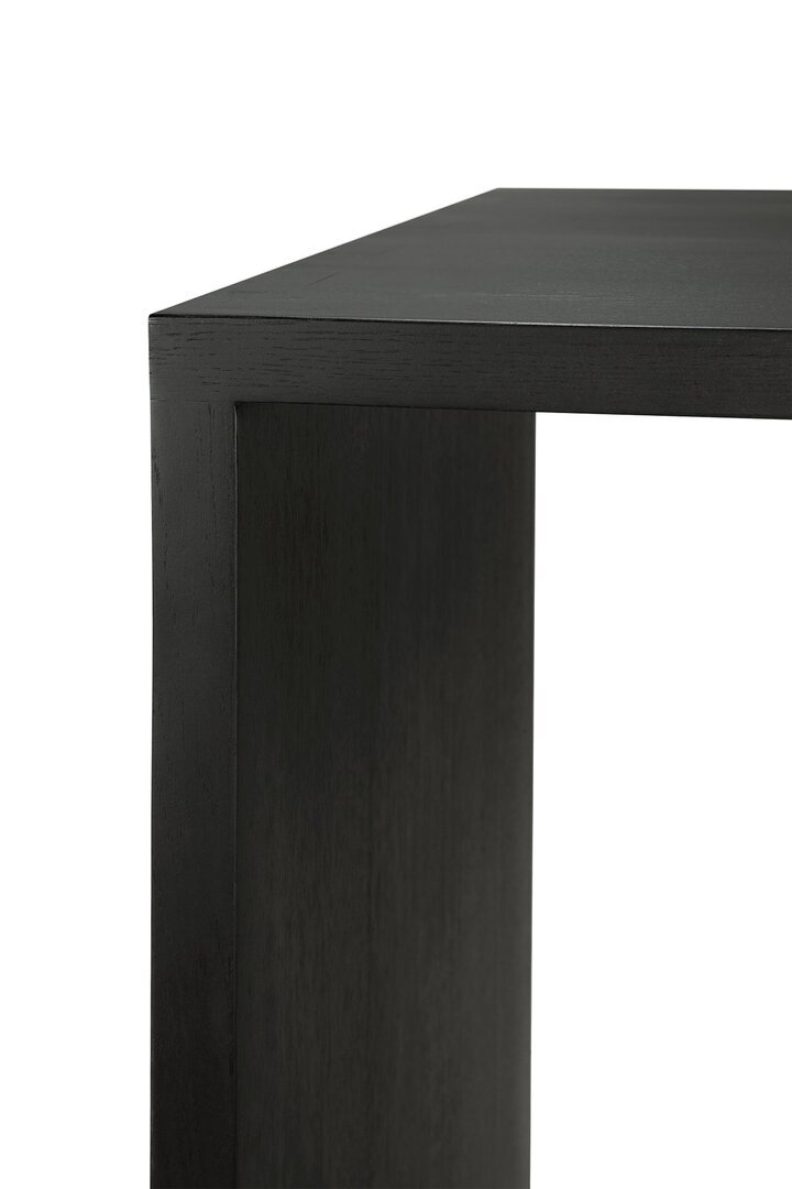 Ethnicraft Eiche Schwarz U - Schreibtisch
