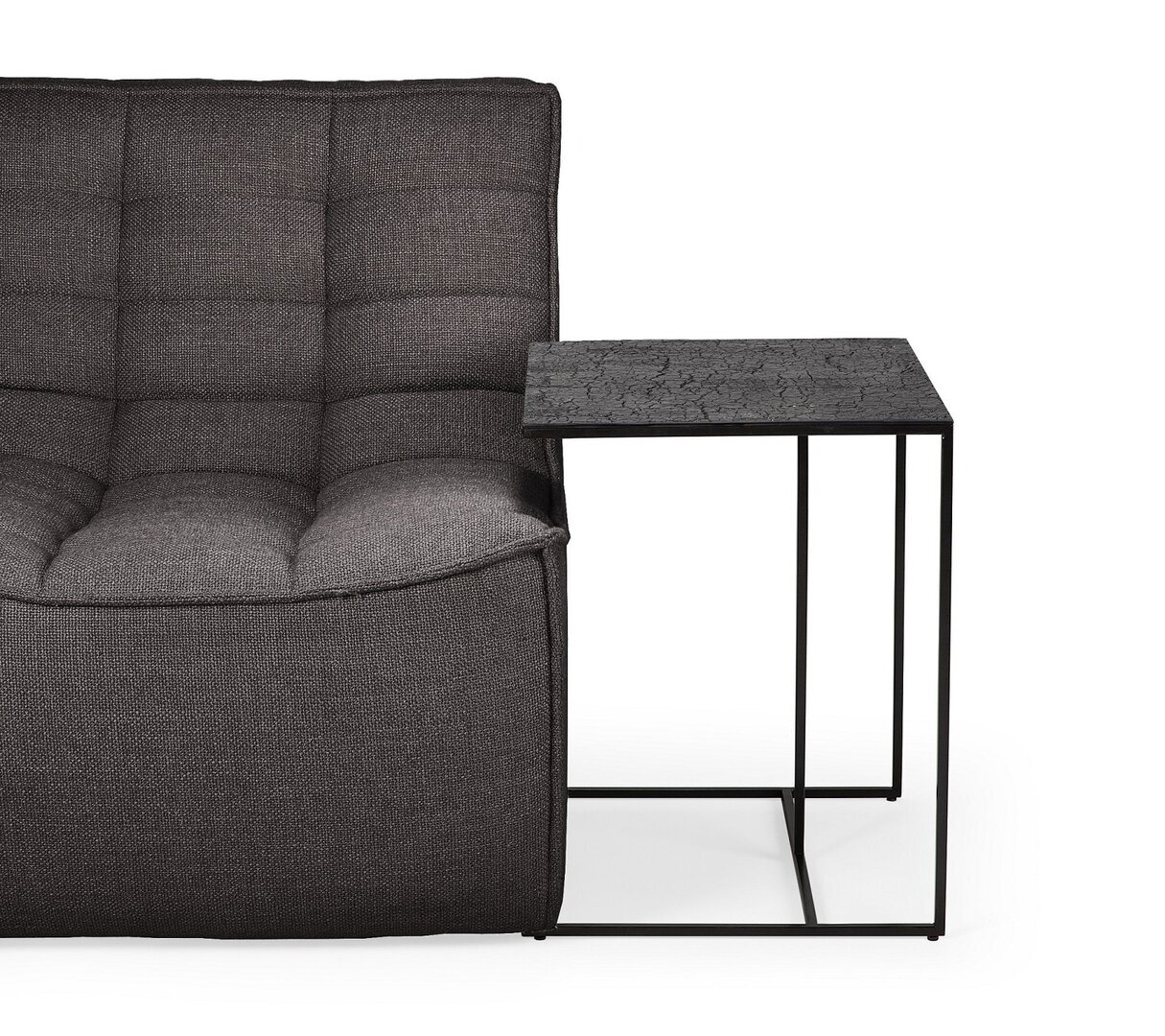 Ethnicraft Triptic Beistelltisch - Minerals - Black - Lava