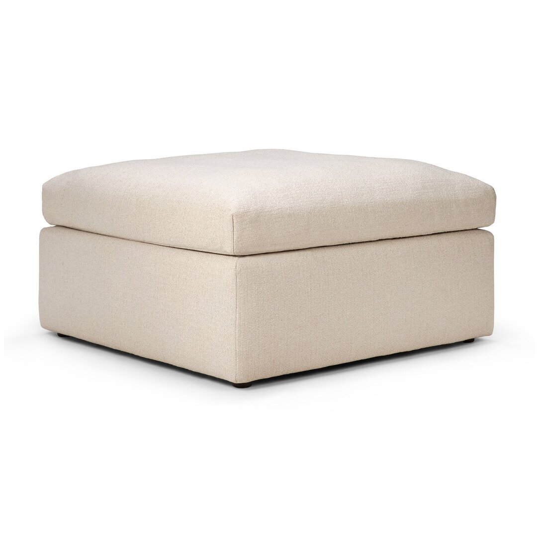 Ethnicraft Mellow Ottoman - Polsterhocker - Off-White