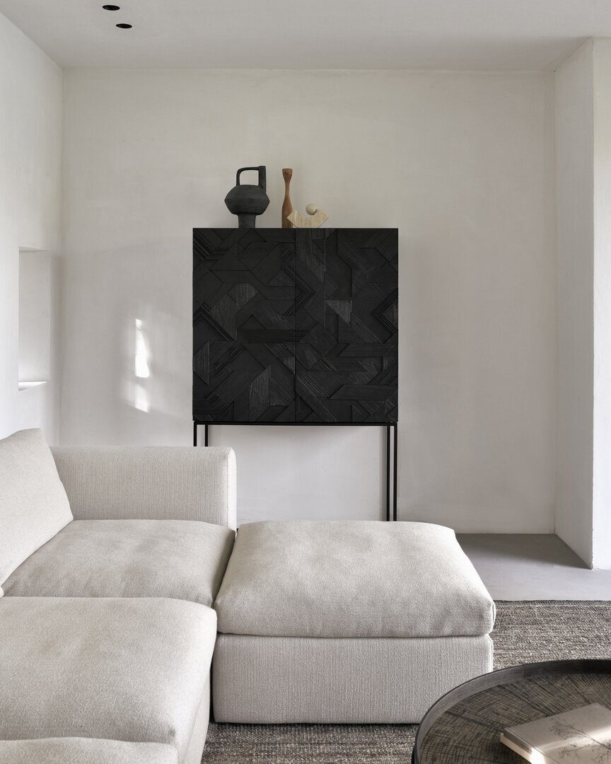 Ethnicraft Mellow Ottoman - Polsterhocker