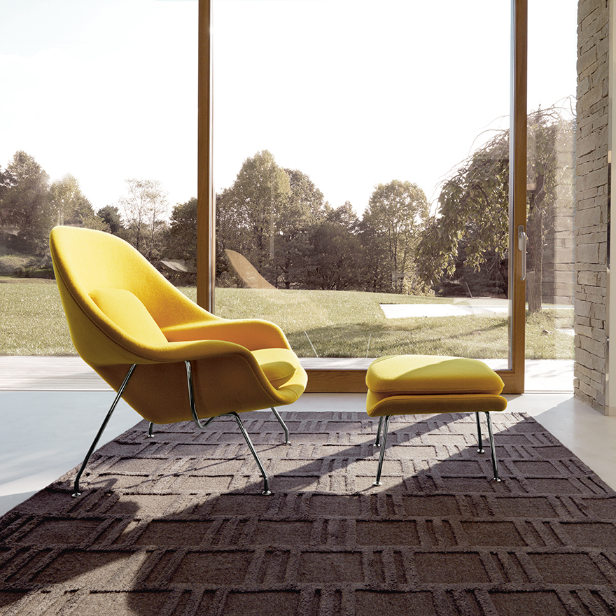 Knoll Womb Ottoman
