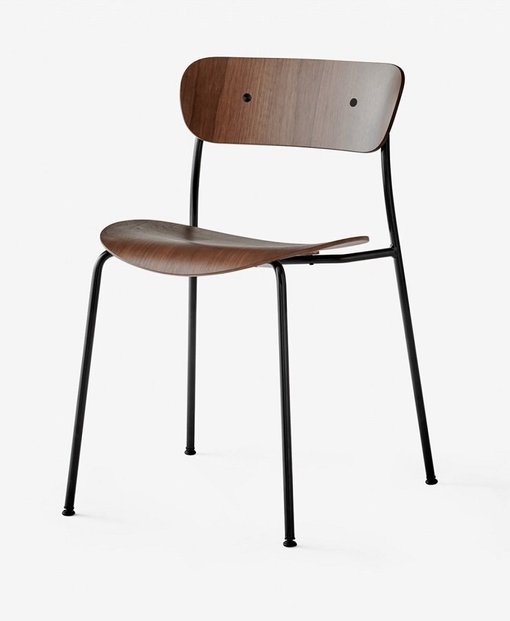 Andtradition Pavilion AV3-Lacquered walnut