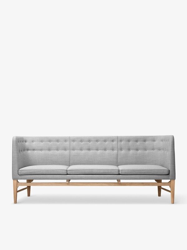 AndTradition Mayor AJ5 3-Sitzer Sofa - Eiche weiß geölt m. Hallingdal 130