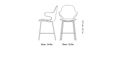 AndTradition Catch Bar Stool JH16