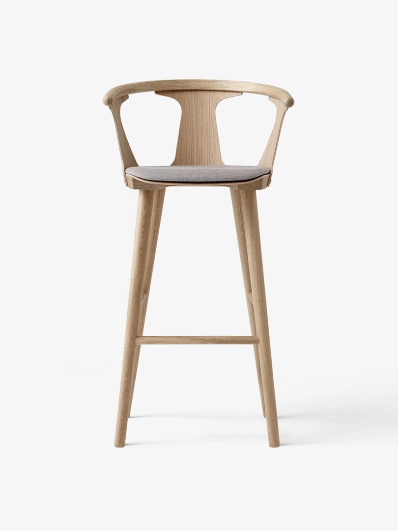 AndTradition In Between Bar Stool SK10 - White oiled oak