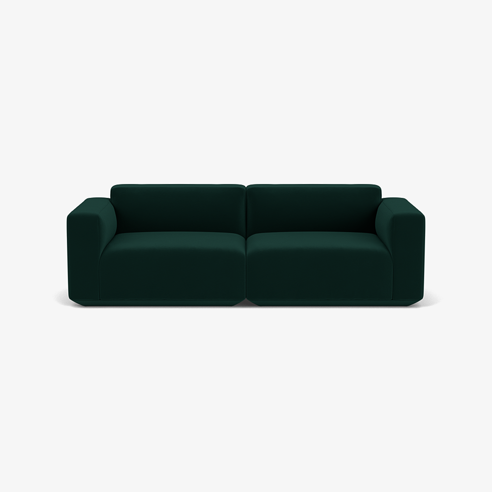 &Tradition Develius Sofa 2 Sitzer - Ritz-6726-Dark-Green
