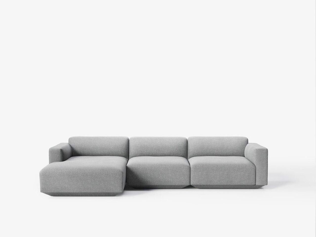 &Tradition Develius Sofa 3 Sitzer mit Chaiselong - Hallingdal 130