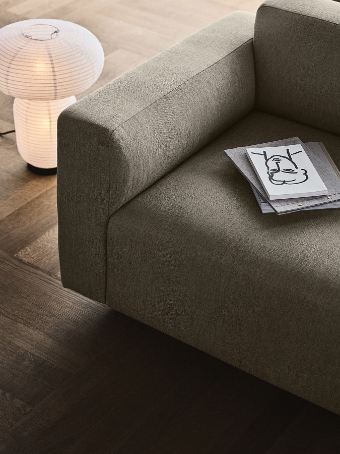 &Tradition Develius Sofa 3 Sitzer mit Chaiselong 