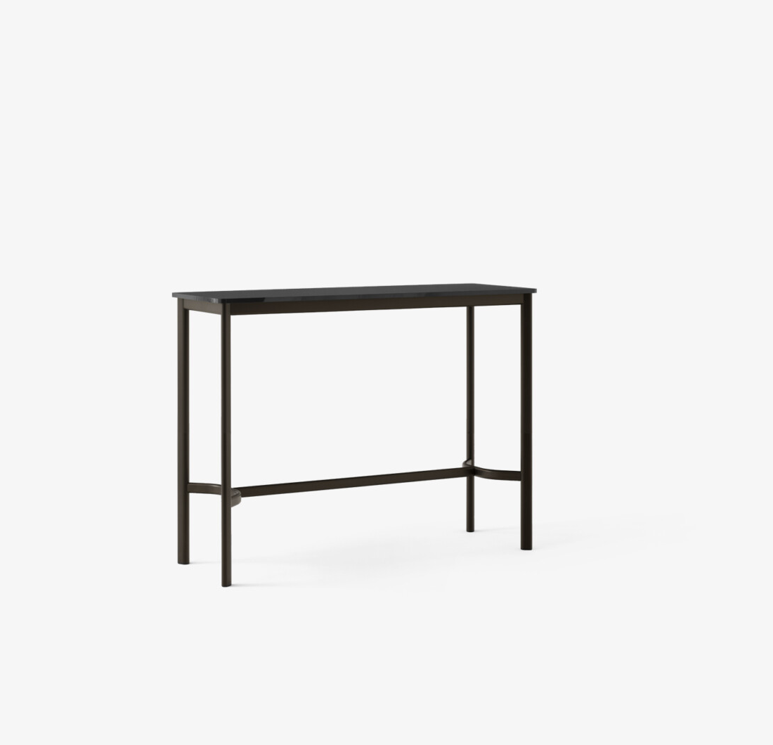 &Tradition Drip Bartisch HW113 - Hochtisch -Bronze Schwarz Nano Laminat