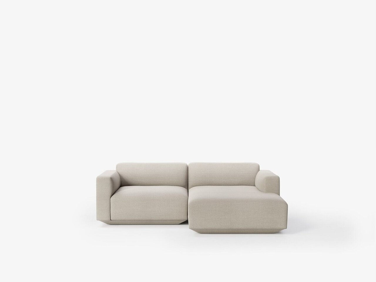 &Tradition Develius, Configuration B - Eck Modulsofa - Hot Madison 094