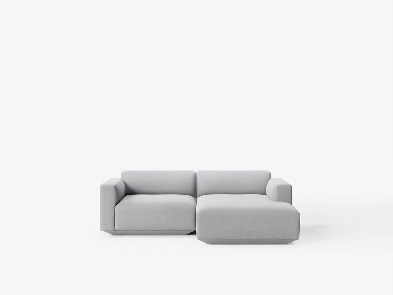 &Tradition Develius, Configuration B - Eck Modulsofa - Clay 0003