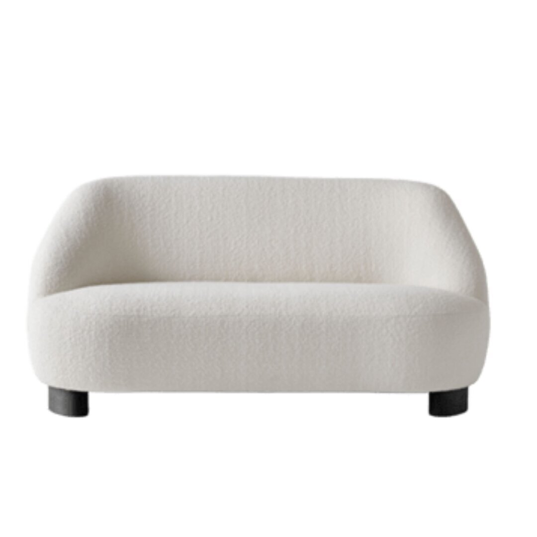&Tradition Margas LC3 Black lacquered oak Karakorum 001 Sofa