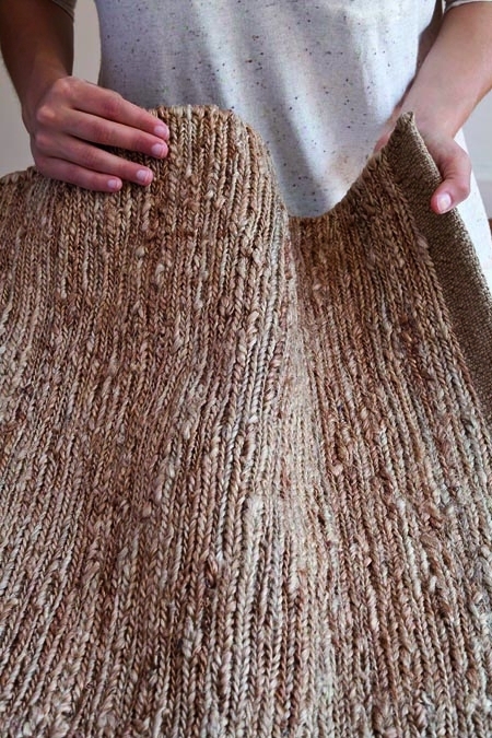 Nanimarquina Knitted Natural Teppich